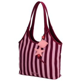 Zebra Trends Mira shopper bordeaux