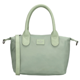 Charm London Buckingham mono handtas licht groen