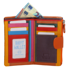 happy Wallet portemonnee multicolour Aztec