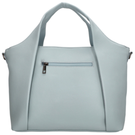 Charm London Mulberry street handtas licht blauw