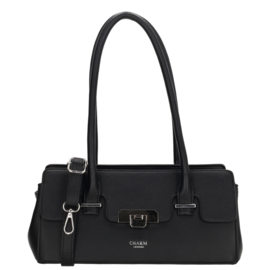 Charm London Soho schoudertas zwart