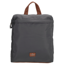 Charm London Buckingham rugtas olijfant grijs