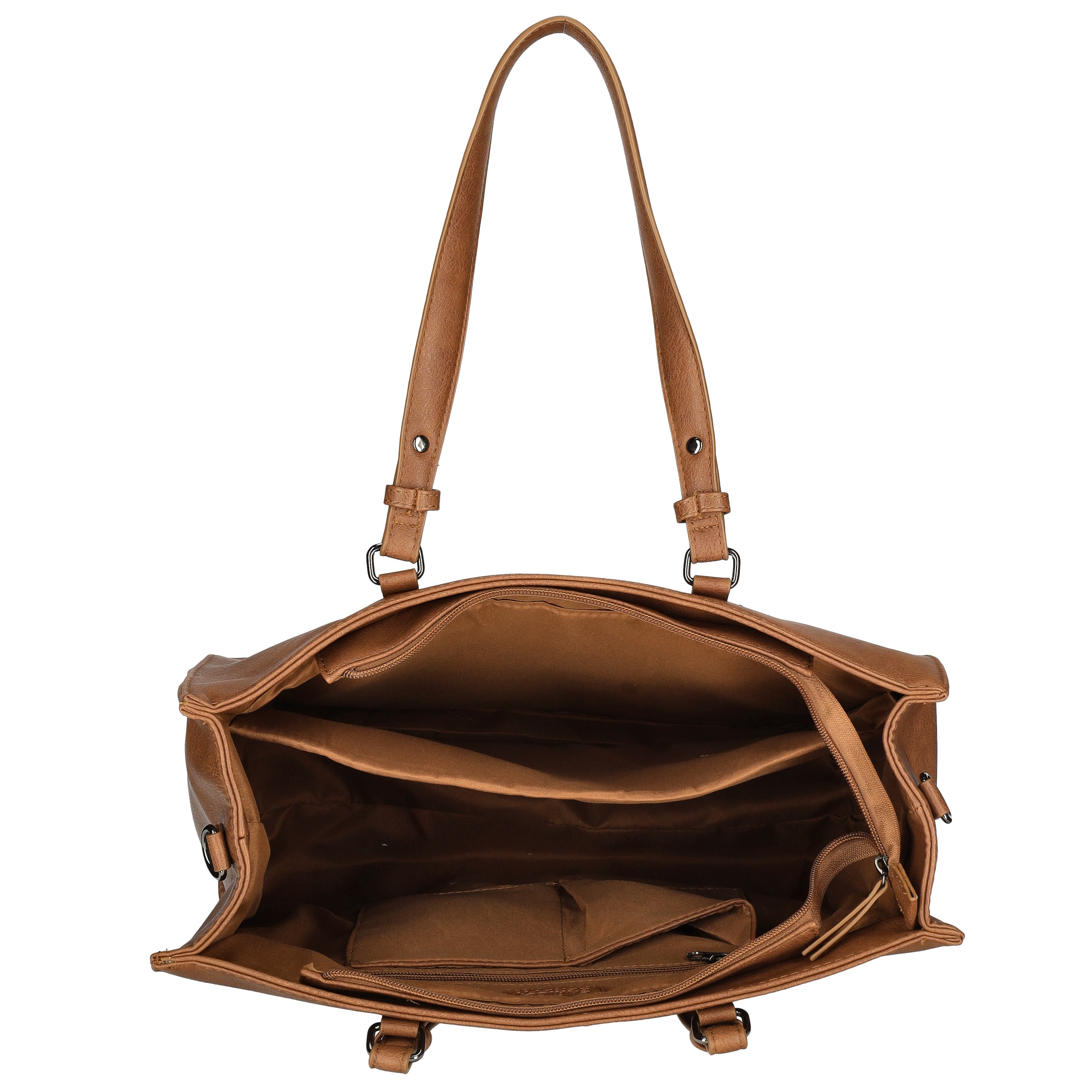 Enrico Benetti  Lily shopper cognac