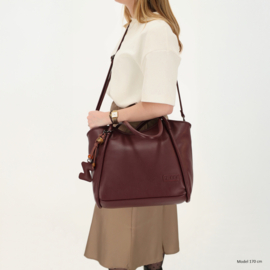 Zebra Trends Sofie laptoptas bordeaux rood