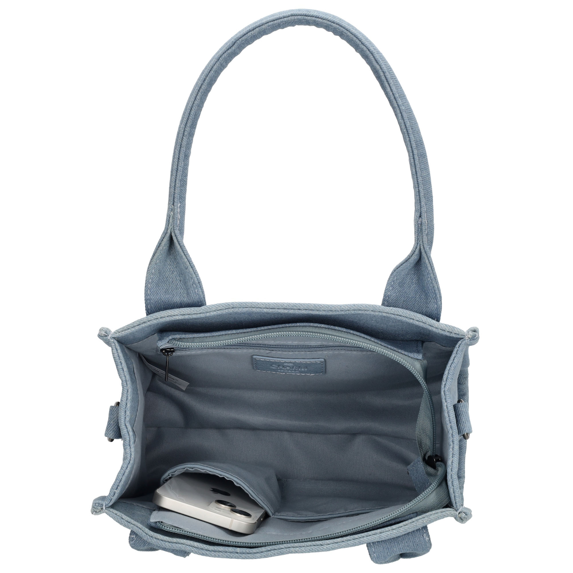 Charm London bond handtas licht blauw