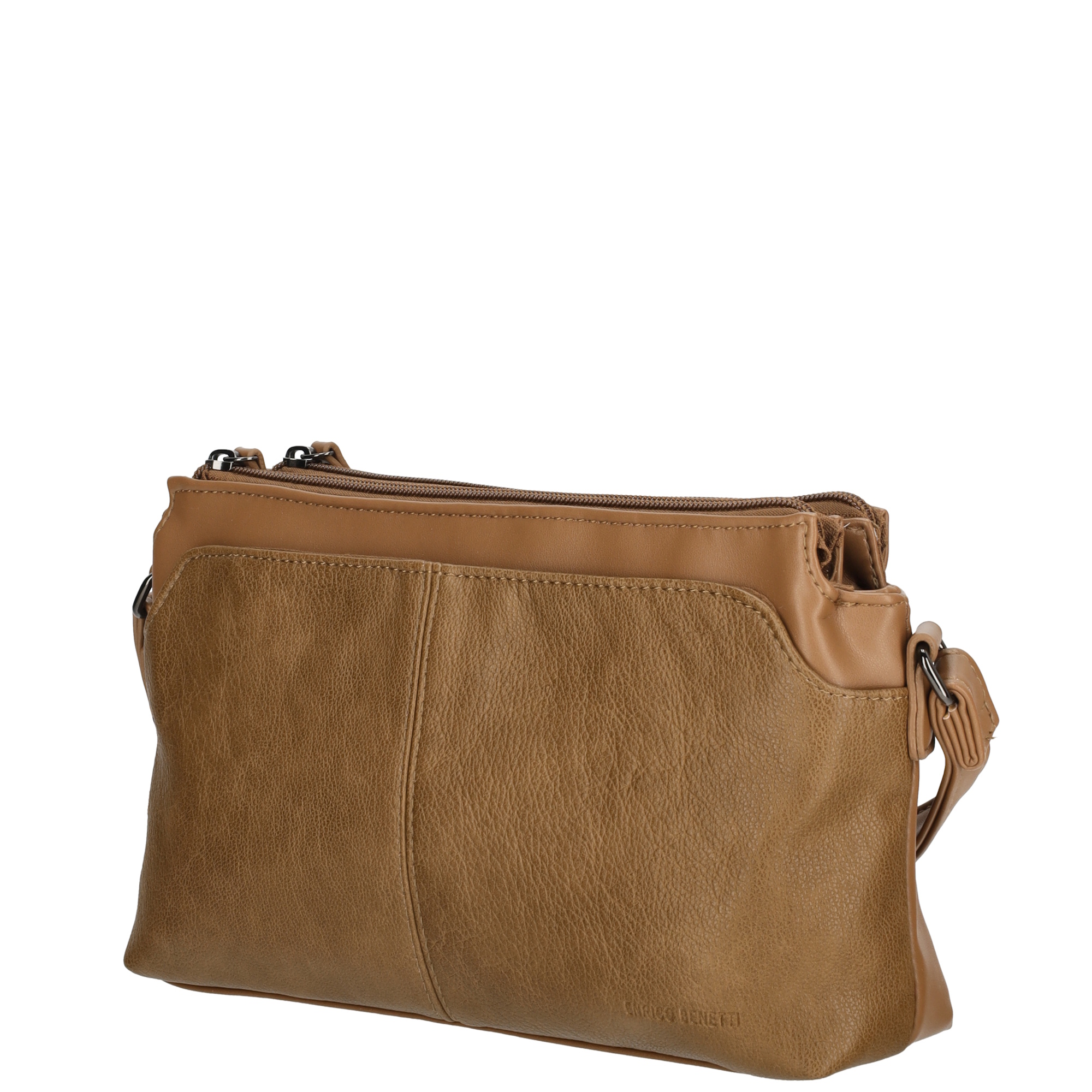 Enrico Benetti Yvonne crossbody tas camel