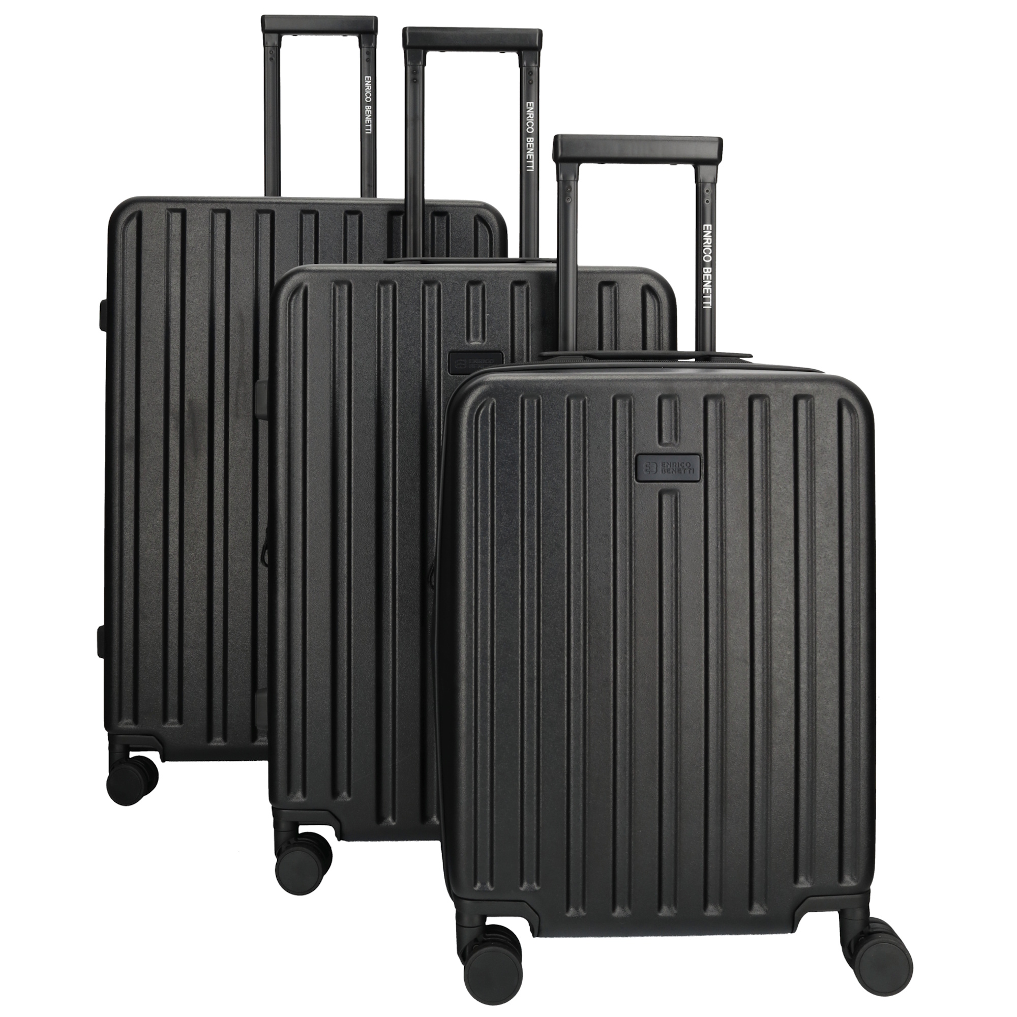 Enrico Benetti Portland reiskoffer 75 cm zwart
