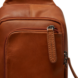 The Chesterfield Brand crossbody schoudertas Riga cognac