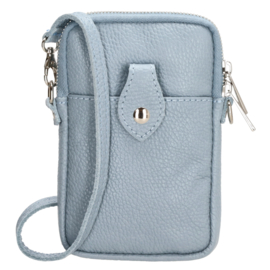 Charm London Elisa telefoontasje licht blauw