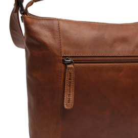 The Chesterfield Brand schoudertas Vervins cognac