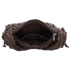 Charm London West End schoudertas donker bruin