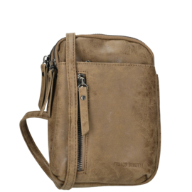 Enrico Benetti Zoè crossbody tas camel
