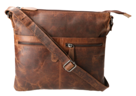Leather Design schoudertas hunter