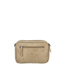 Enrico Benetti Stacy crossbody tas midden taupe