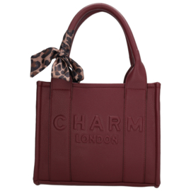 Charm London bond handtas bordeaux