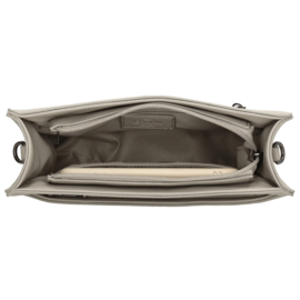 Charm London Princeton schoudertas licht grijs