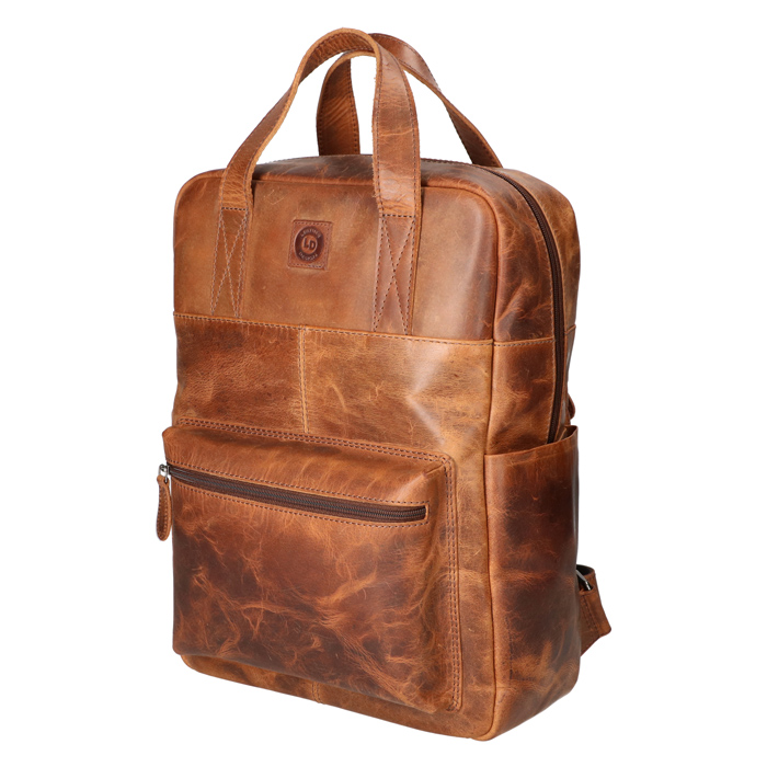 Leather Design backpack hunter