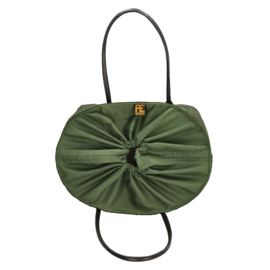 PE-Florence Hangara rieten strandtas khaki