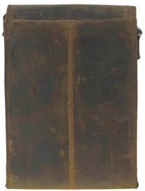 Leather Design schoudertas hunter