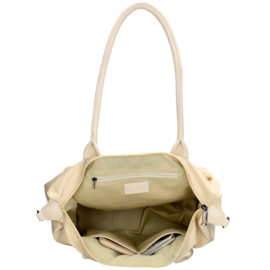 Charm London Buckingham mono shopper creme