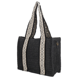 Beagles Ibiza shopper zwart