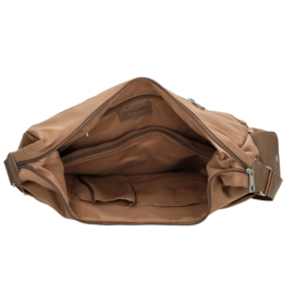 Charm London Odeon schoudertas taupe