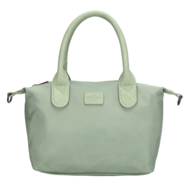 Charm London Buckingham mono handtas licht groen