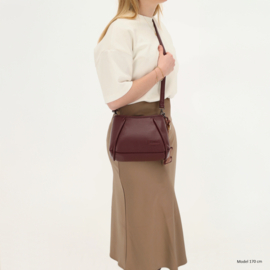 Zebra Trends Sofie crossbodytas bordeaux rood