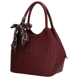 Charm London bond street handtas bordeaux