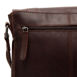 The Chesterfield Brand schoudertas Adelanto bruin