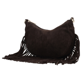 Charm london Elisa schoudertas donker bruin