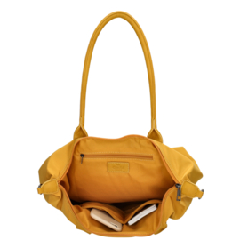 Charm London Buckingham mono shopper zacht geel