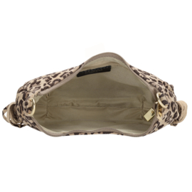 Charm london Elisa schoudertas luipaard