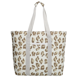 Zebra Trends Sally strand/koeltas luipaard beige