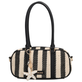 Charm London Capri handtas zacht zwart