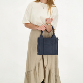 Charm London bond handtas blauw