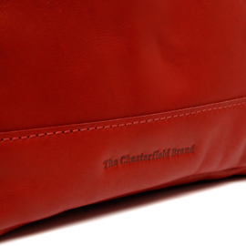 The Chesterfield Brand schoudertas Weimar rood