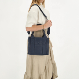 Charm London bond handtas blauw
