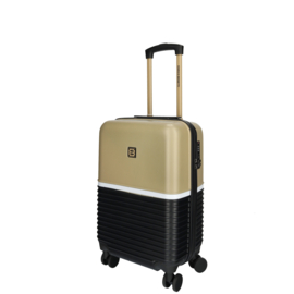 Enrico Benetti Pincetown koffer 55 cm zwart-camel