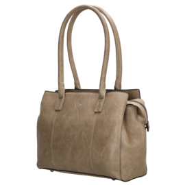 Charm London Dow Gate shopper donker taupe