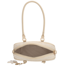 Charm London Capri handtas zacht beige