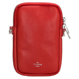 Charm London Elisa telefoontasje rood