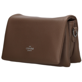 Charm London Pentonville schoudertas mokka