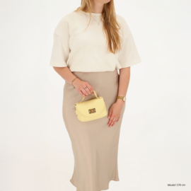 Charm London Mariëlle handtas zacht geel