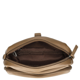 Enrico Benetti Hailey schoudertas donker taupe