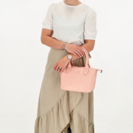 Charm London Buckingham mono handtas licht roze