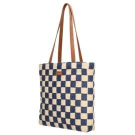 Charm London Cornwall schoudertas blauw