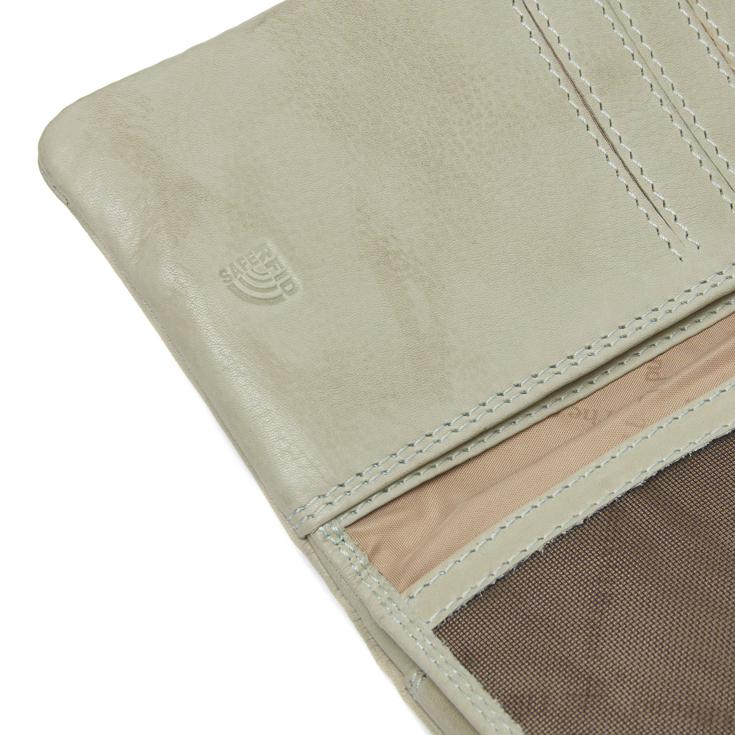 The Chesterfield Brand Fresno lederen dames portemonnee ocean green