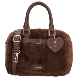 Charm London Stockholm handtas donker bruin