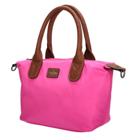 Charm London Buckingham handtas fuchsia